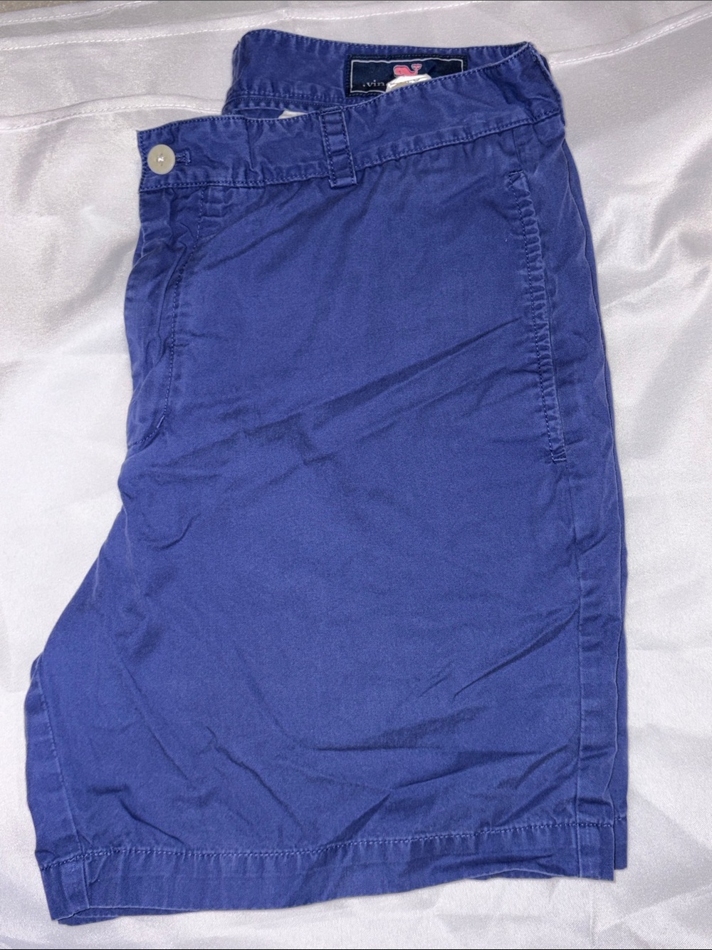 Vineyard Vines Men’s Flat Front Shorts in Royal Blue sz 33